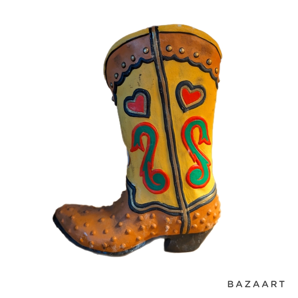 Southwest Cowboy Boot Decoration Two Designs